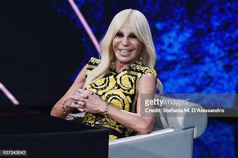 antonella versace che tempo che fa